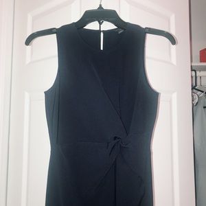 Never worn Ann Taylor maxi jumpsuit in navy 00P